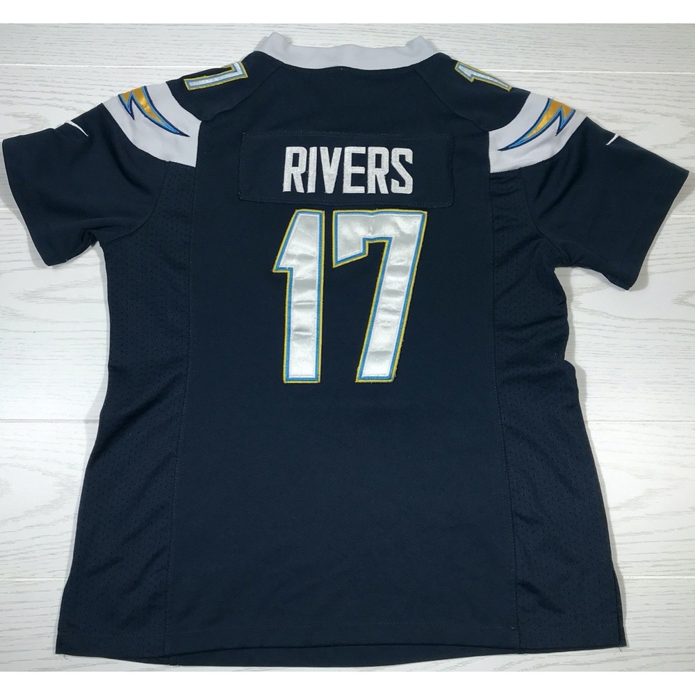 Nike On Field San Diego Chargers Phillip Rivers NFL Football Jersey Mens Small